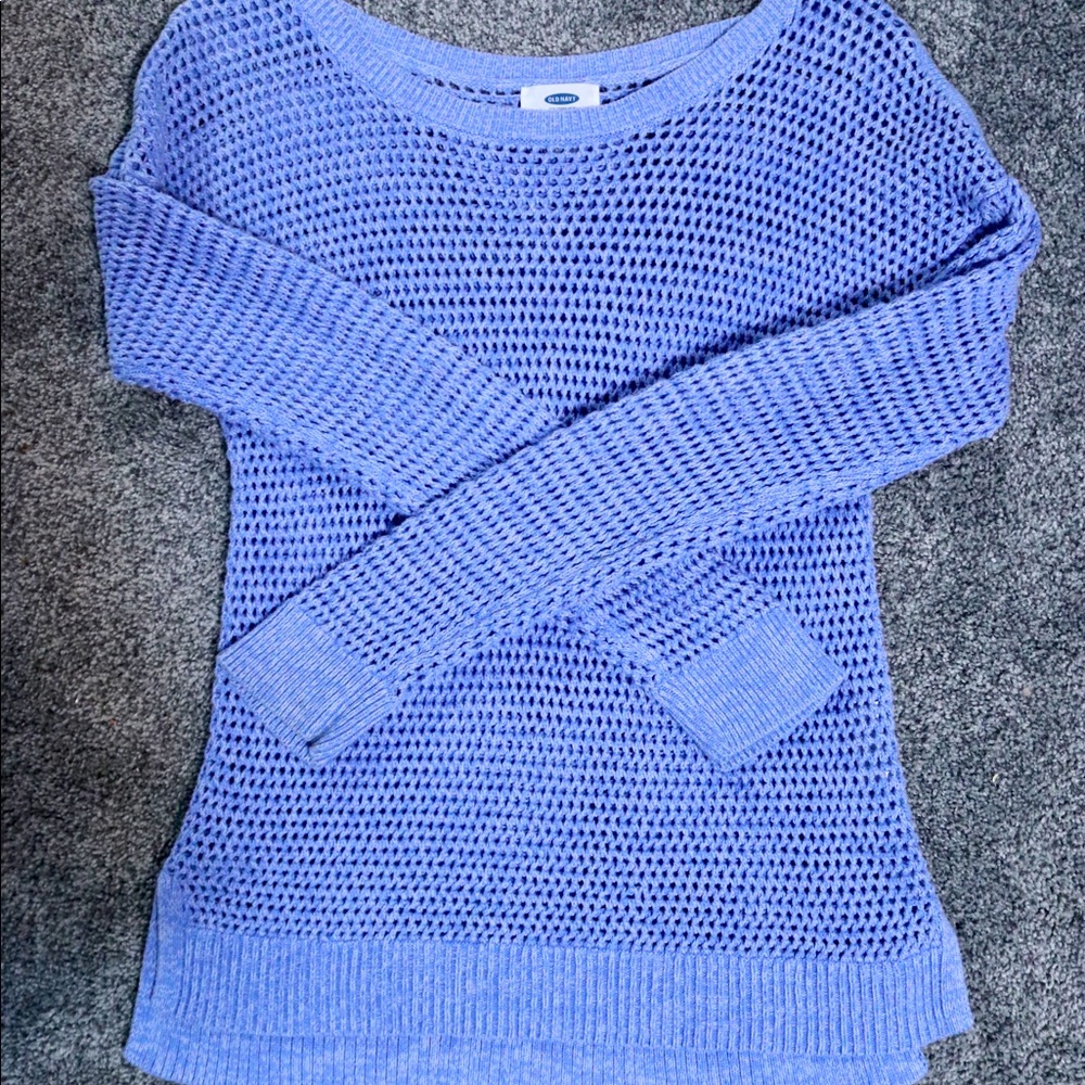 Small Blue Knit Sweater